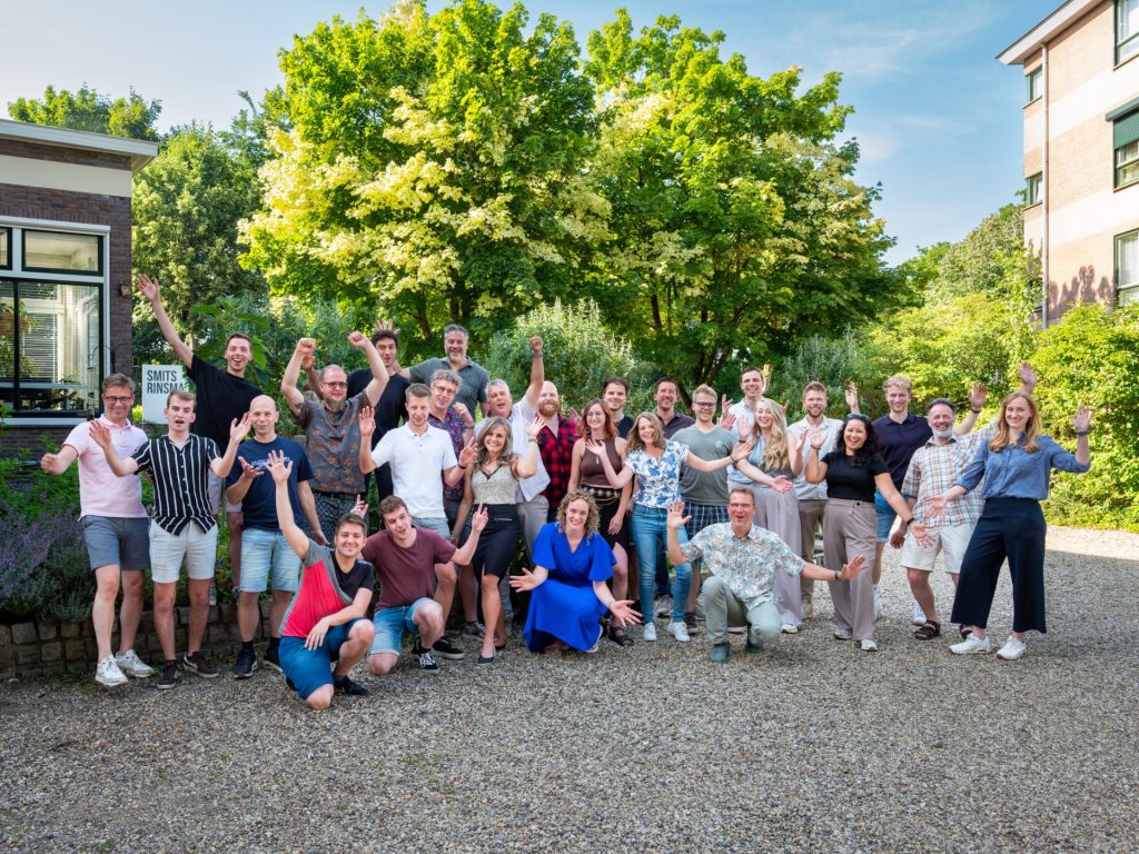 BBQ groepsfoto